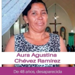 Familia pide apoyo para encontrar a doña Aura Chévez